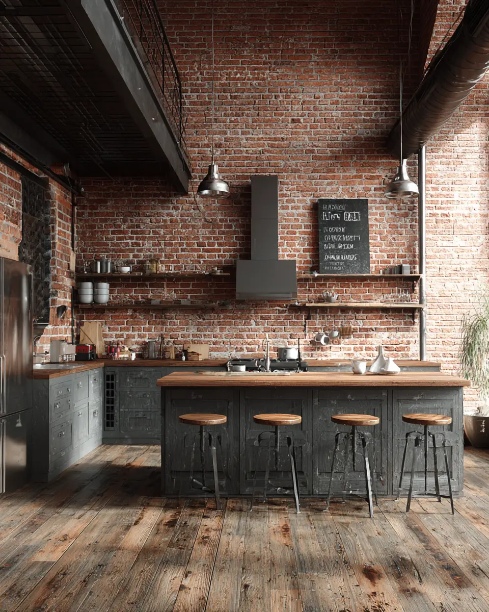 Industrial Kitchen Decor Ideas