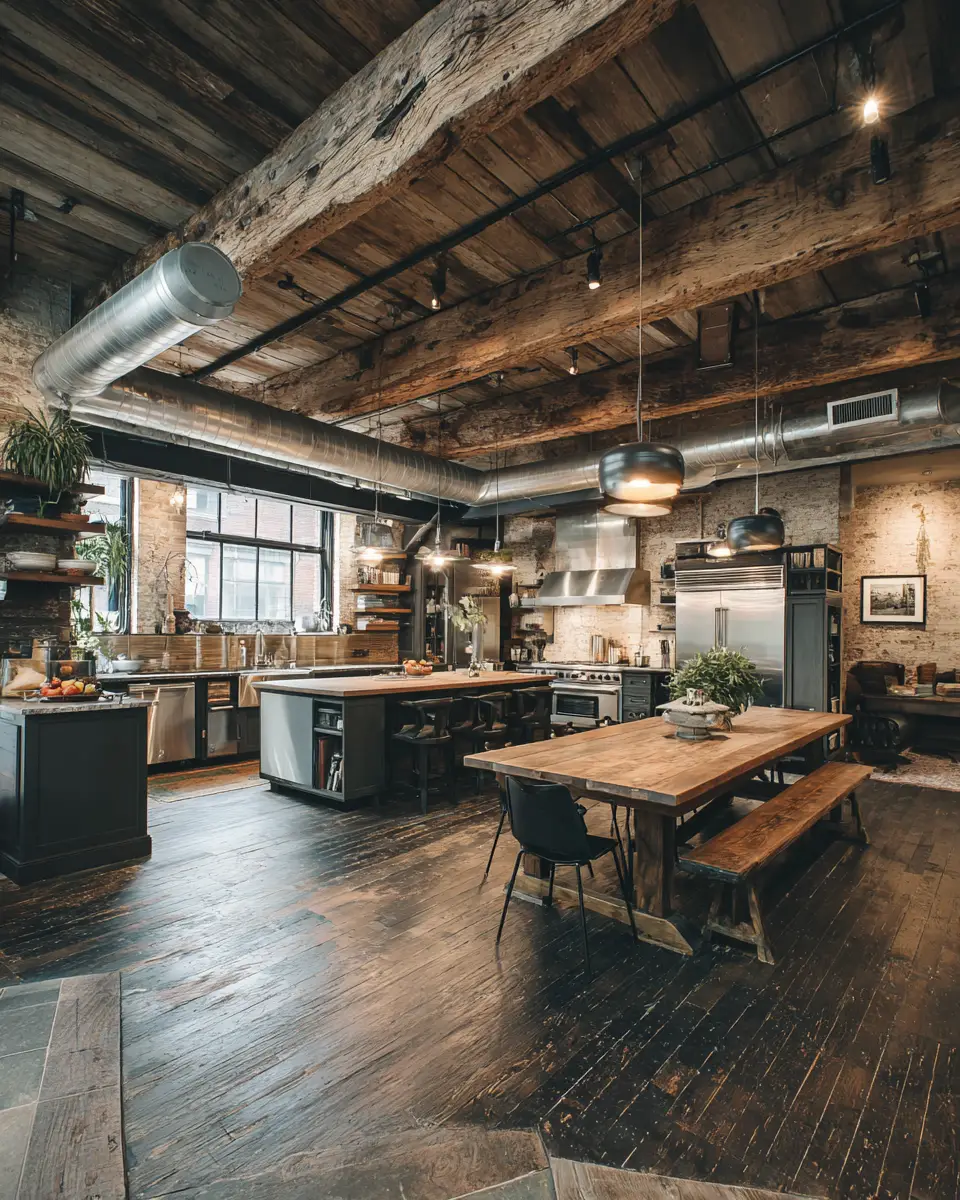 Industrial Kitchen Decor Ideas