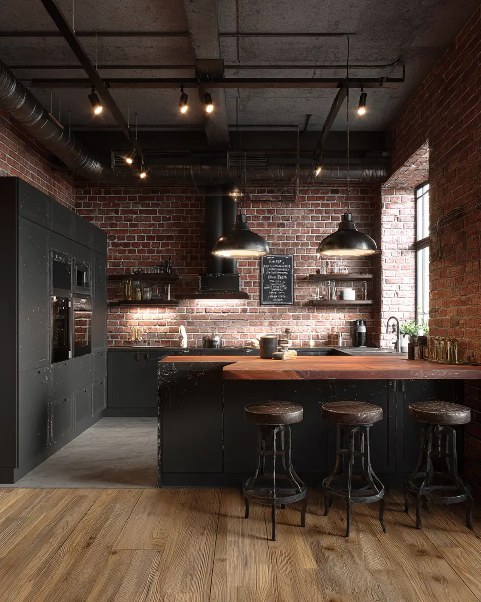 Industrial Kitchen Decor Ideas