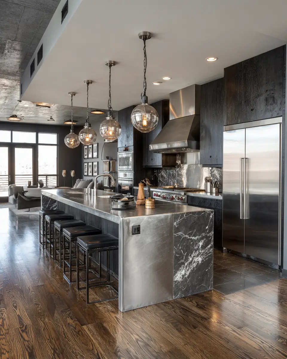 Industrial Kitchen Decor Ideas