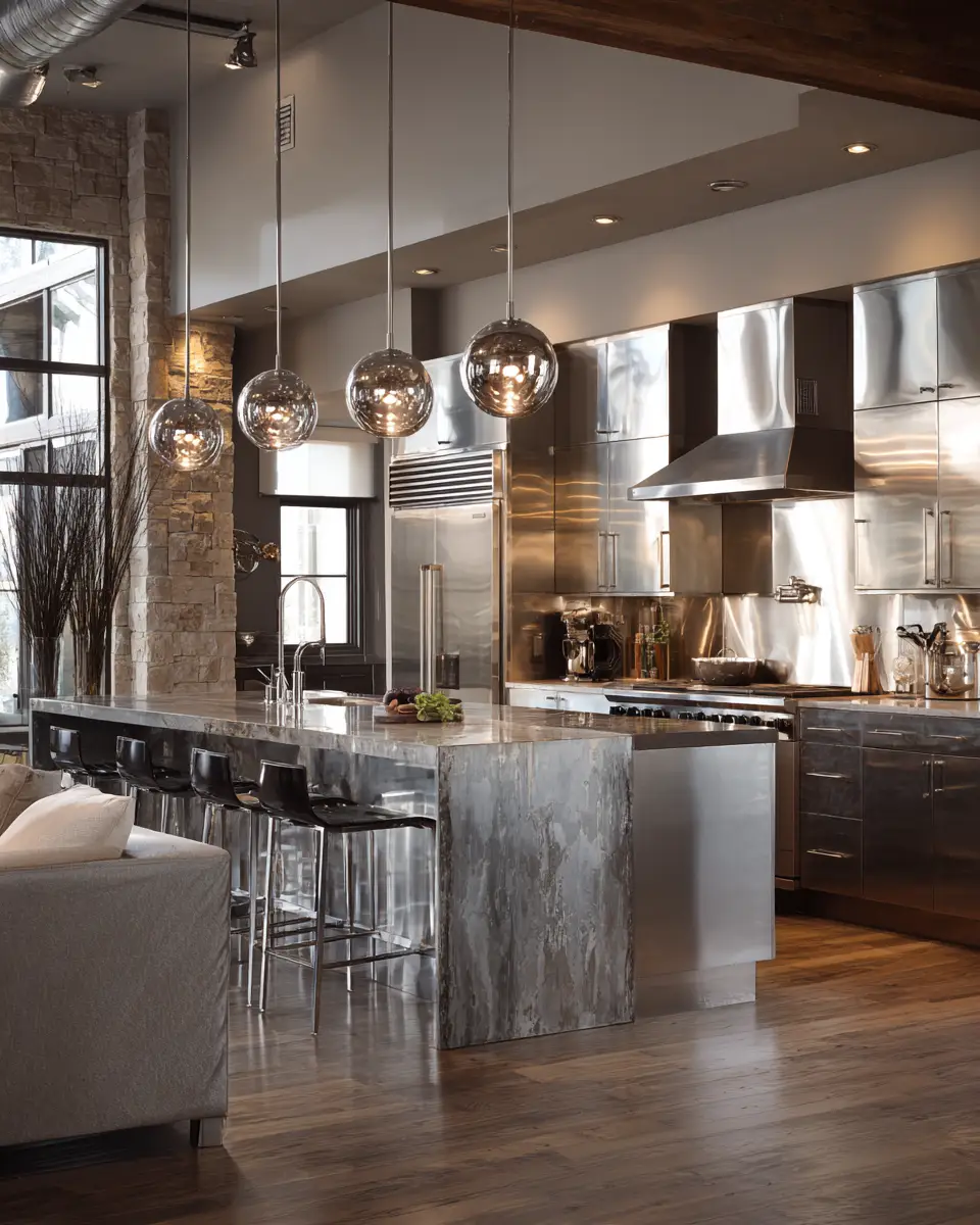 Industrial Kitchen Decor Ideas