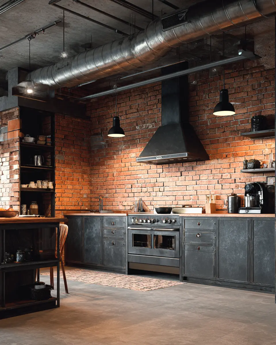 Industrial Kitchen Decor Ideas