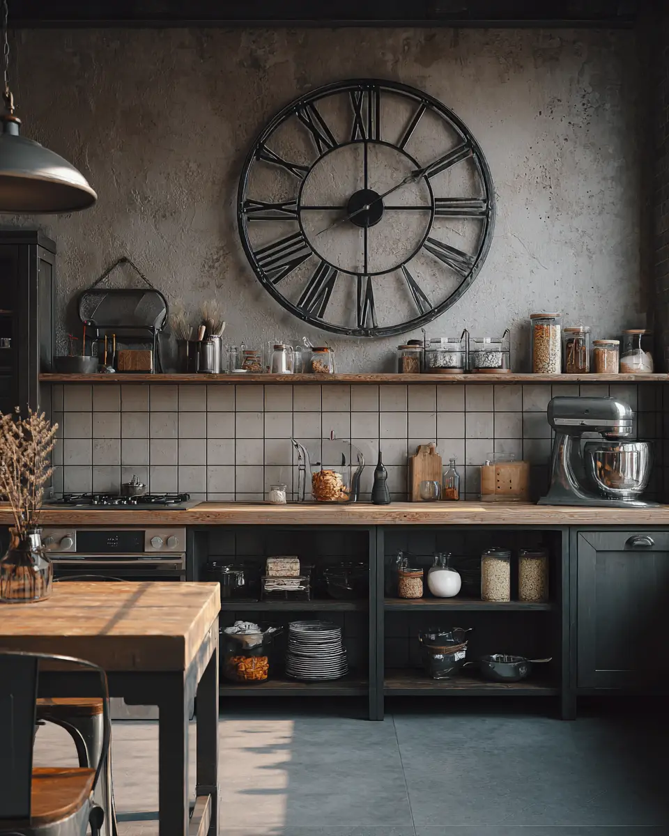 Industrial Kitchen Decor Ideas