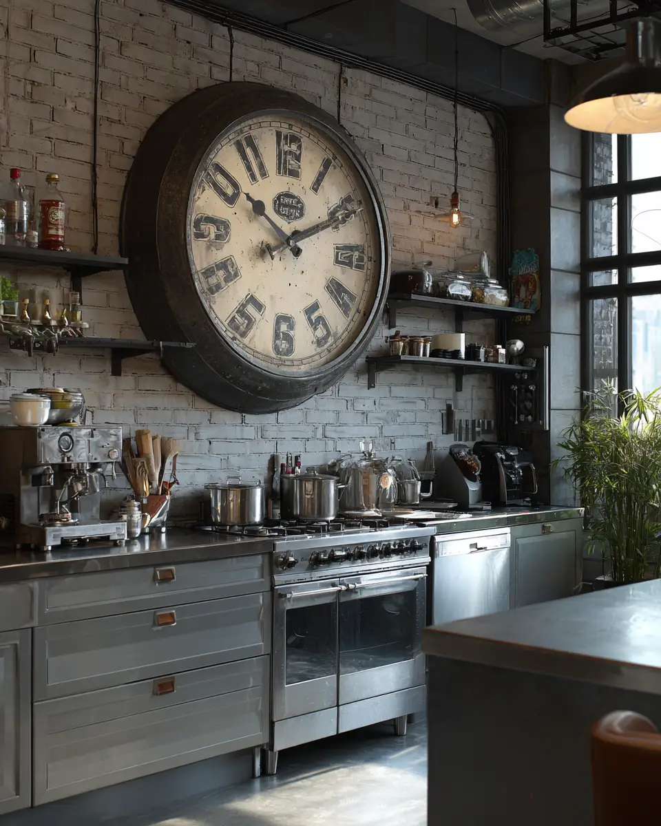 Industrial Kitchen Decor Ideas