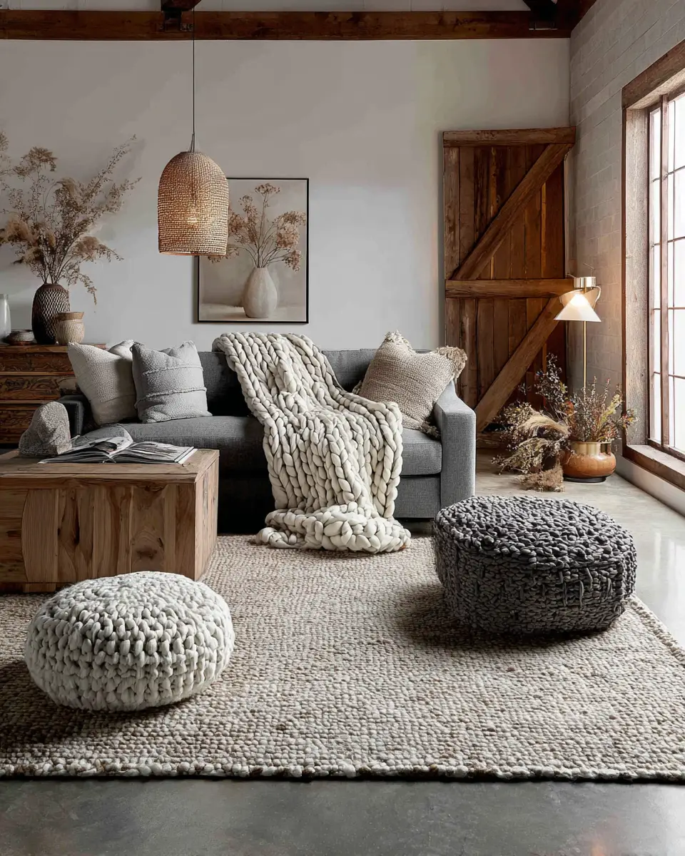 Industrial Living Room Decor Ideas