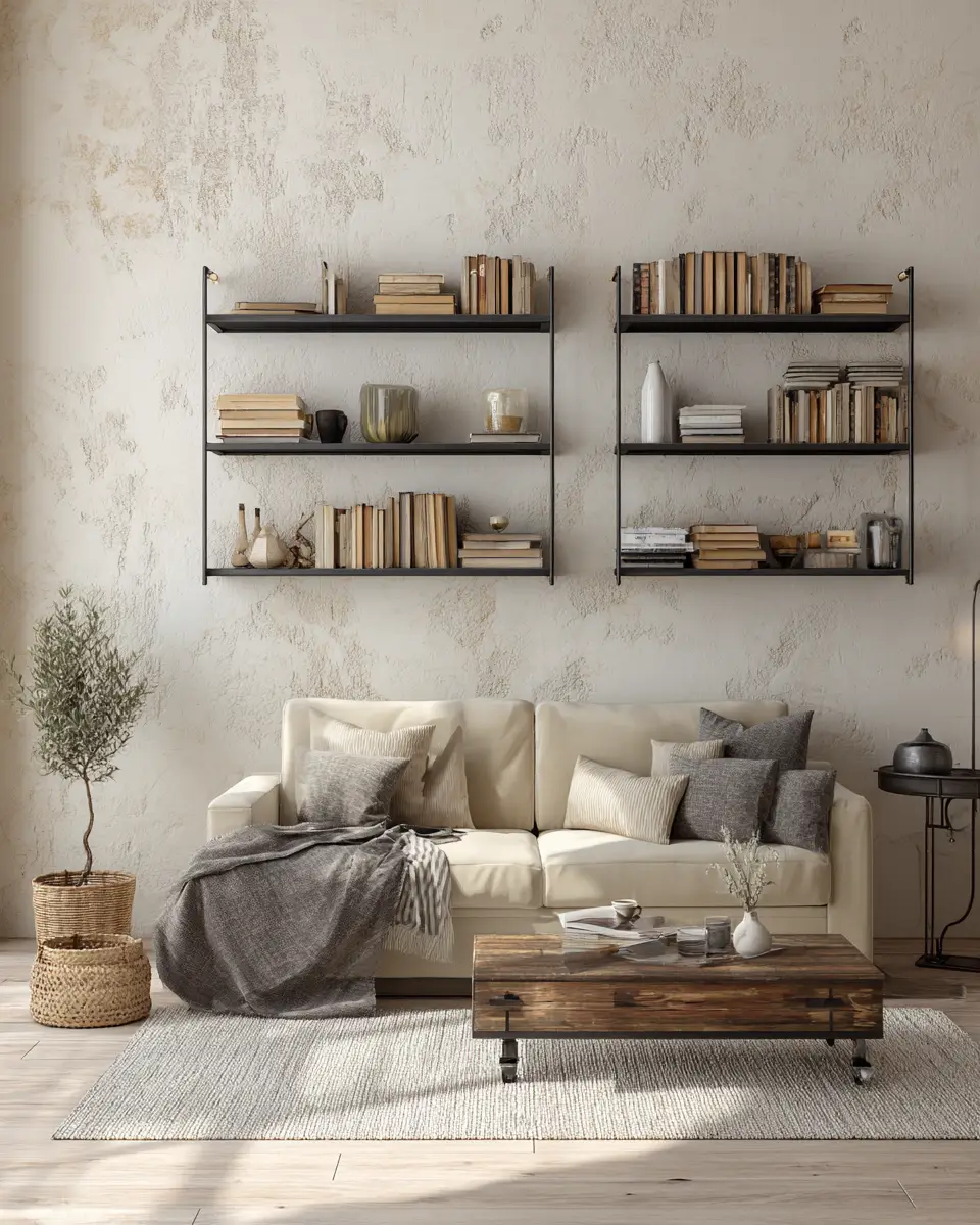 Industrial Living Room Decor Ideas