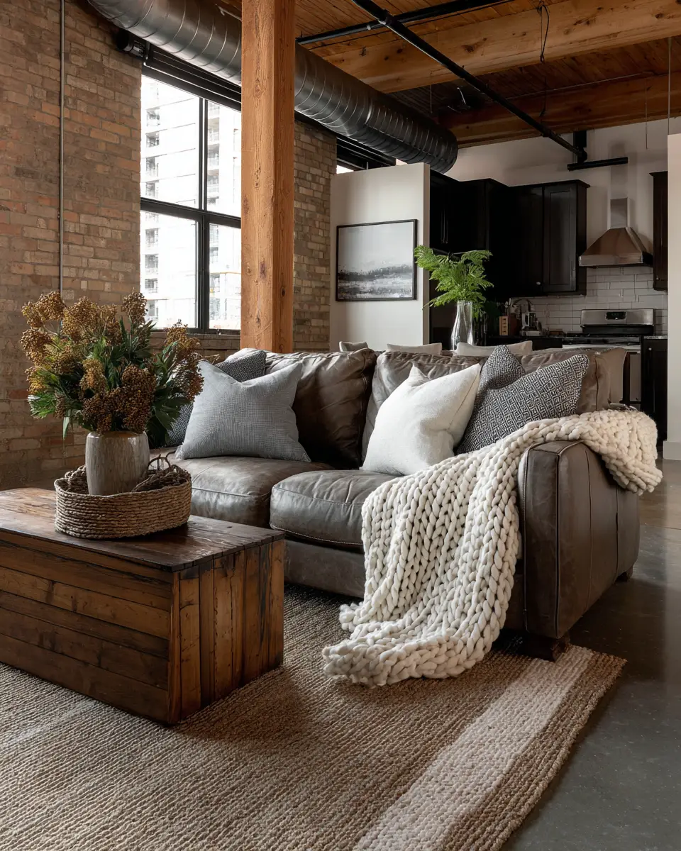 Industrial Living Room Decor Ideas