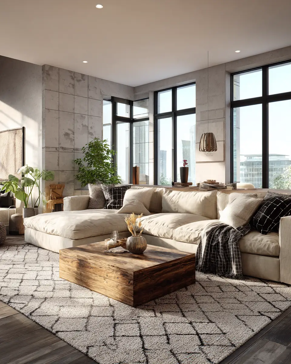 Industrial Living Room Decor Ideas