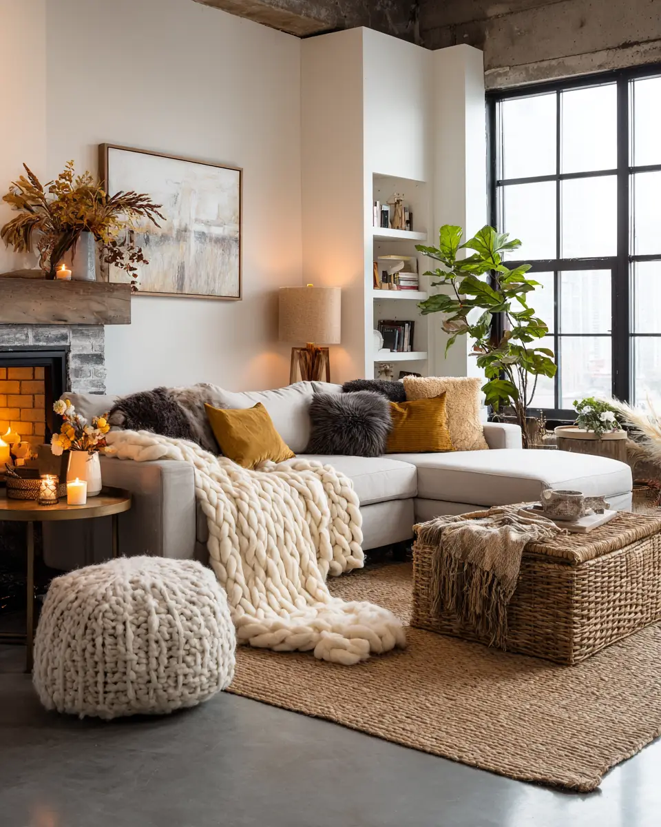 Industrial Living Room Decor Ideas