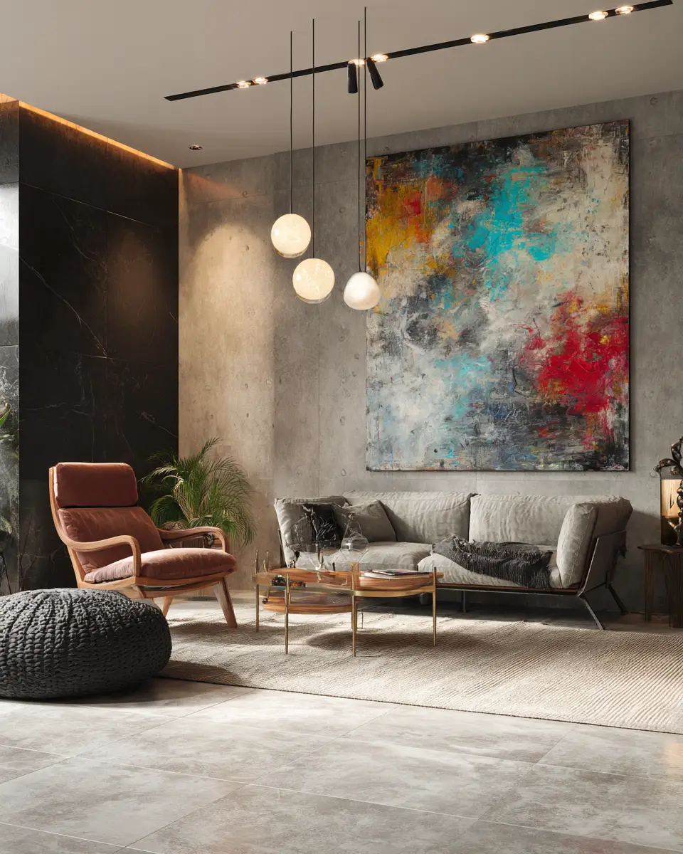 Industrial Living Room Decor Ideas