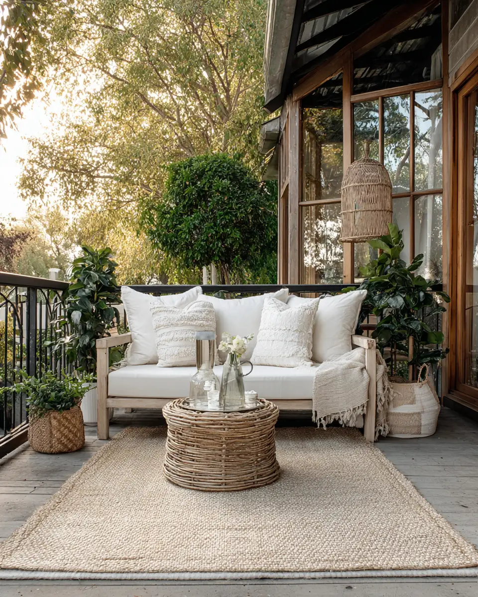 Ivory Balcony Decor Ideas