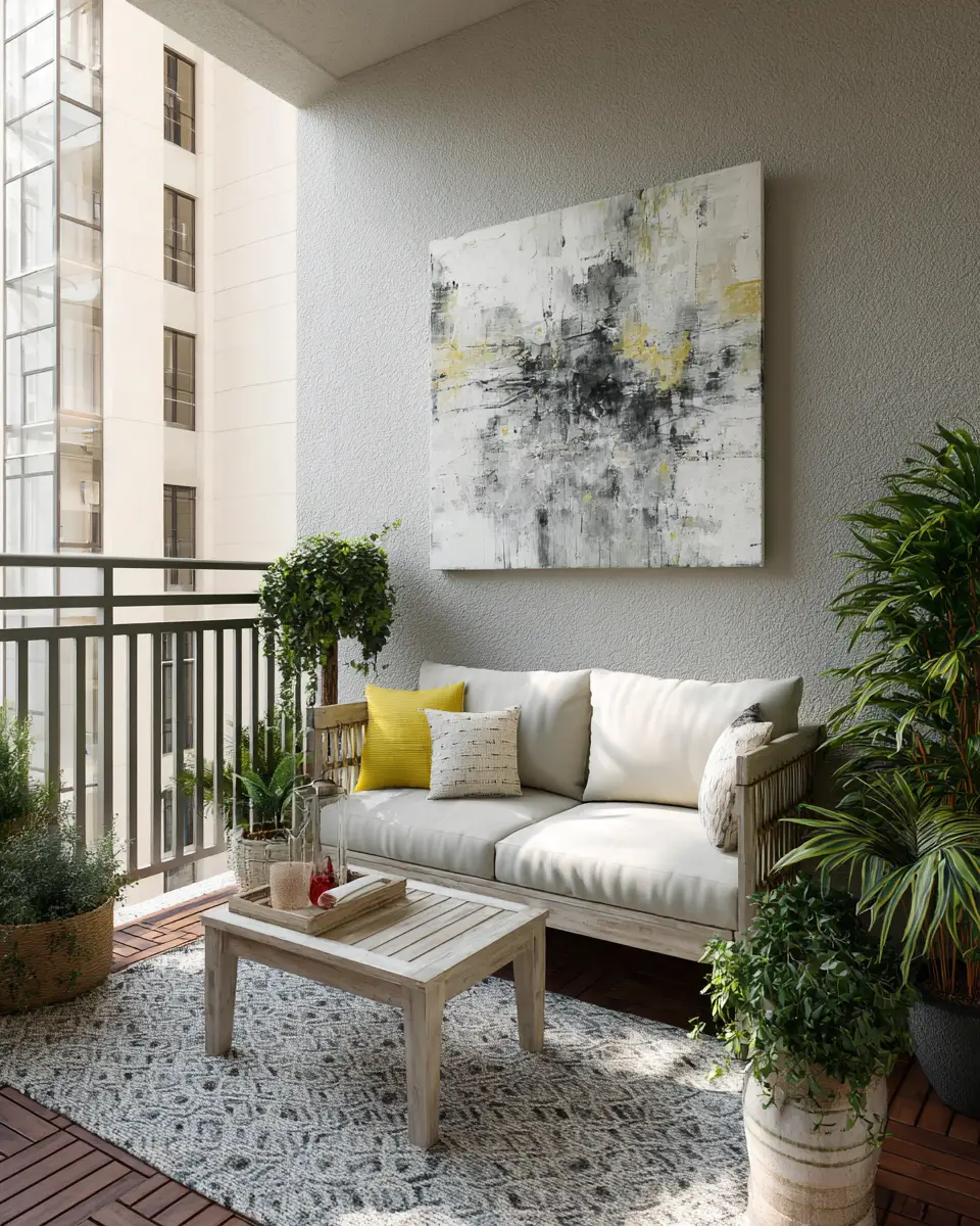 Ivory Balcony Decor Ideas