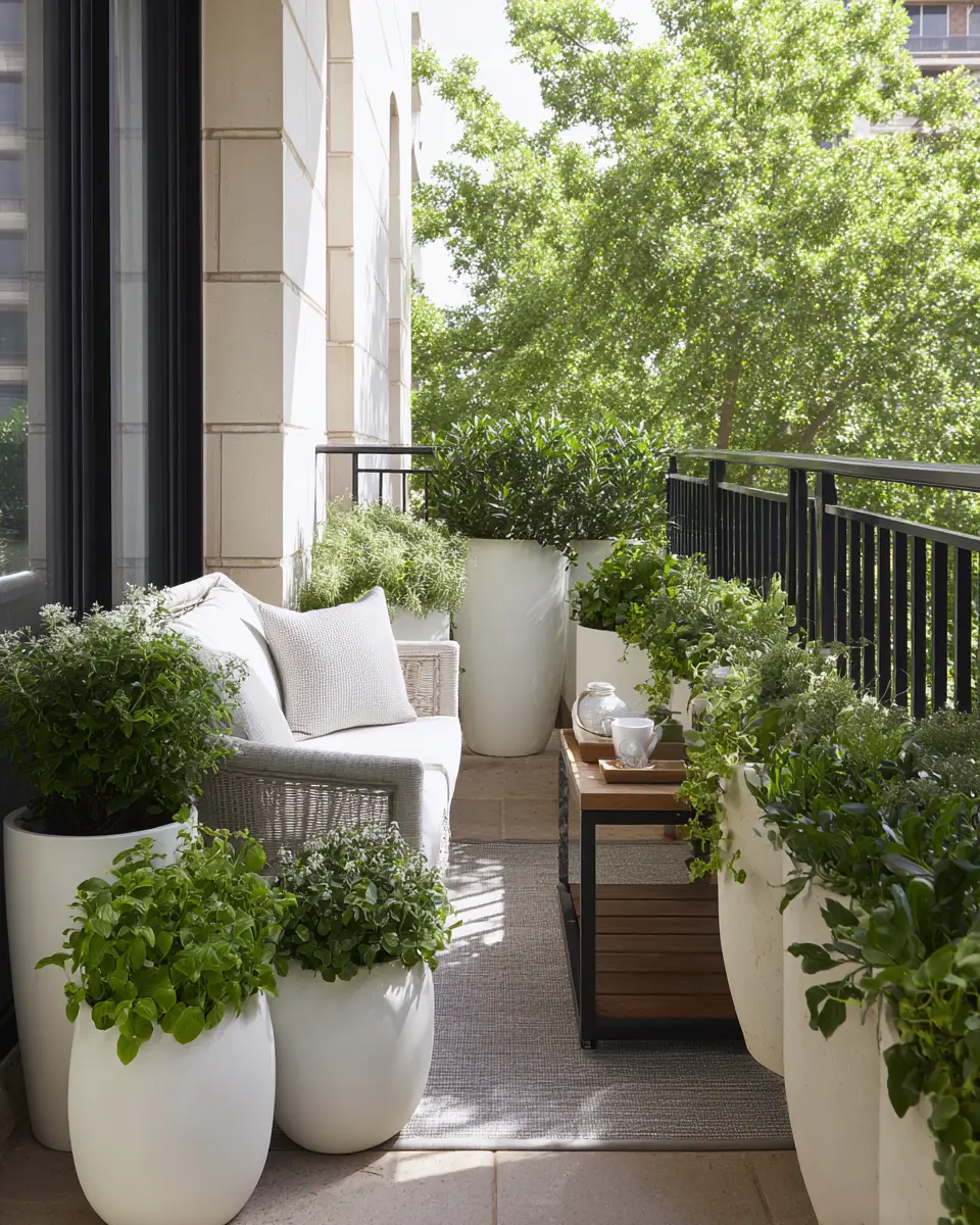 Ivory Balcony Decor Ideas