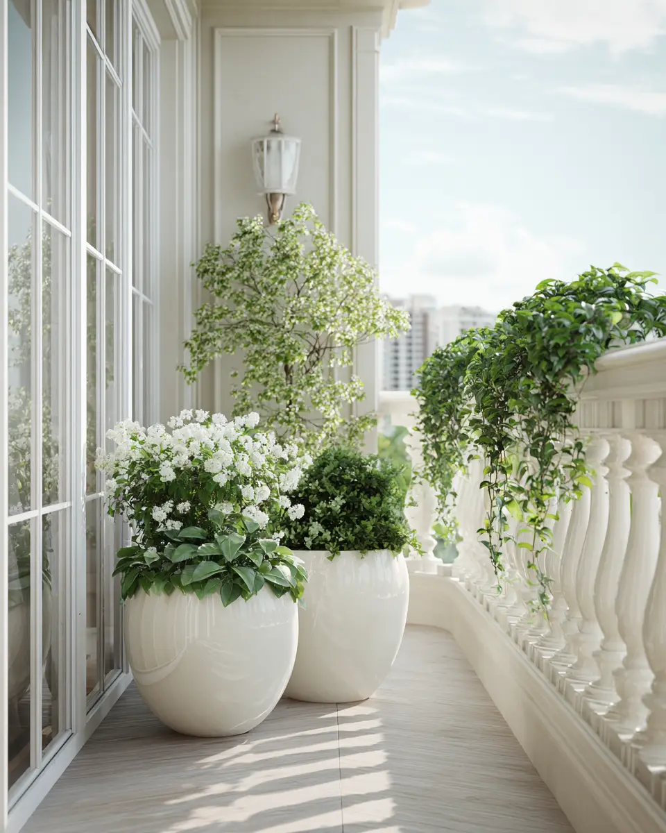 Ivory Balcony Decor Ideas