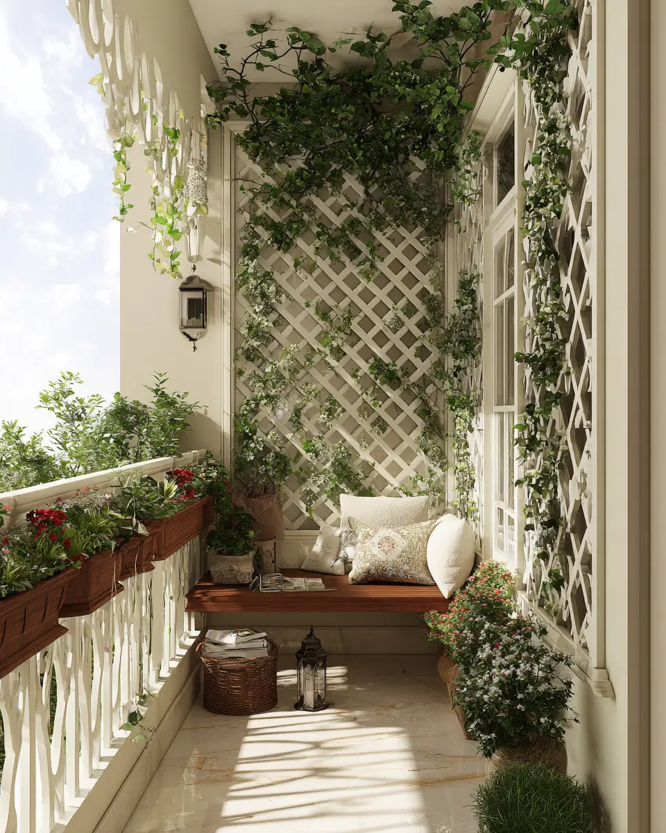 Ivory Balcony Decor Ideas