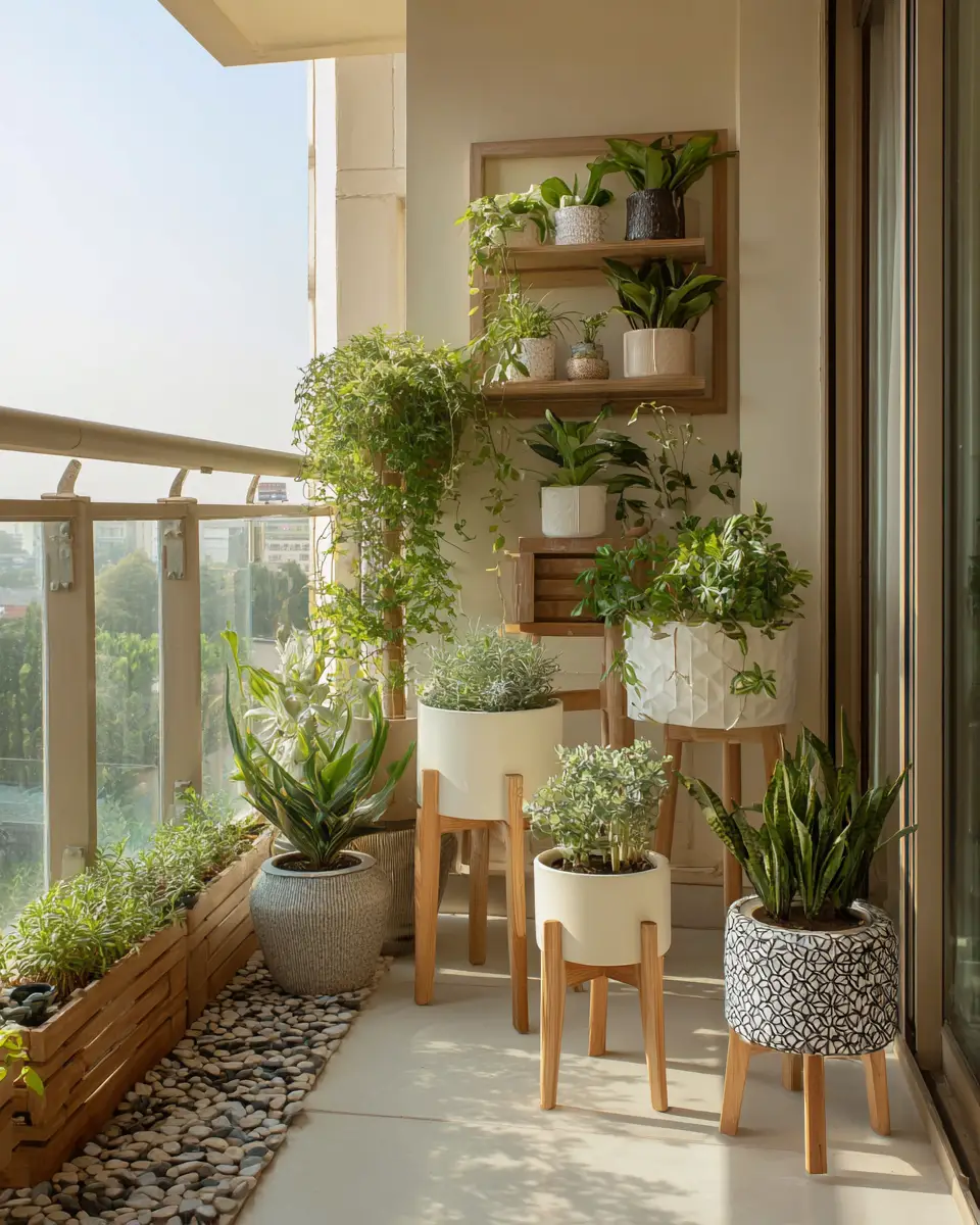 Ivory Balcony Decor Ideas