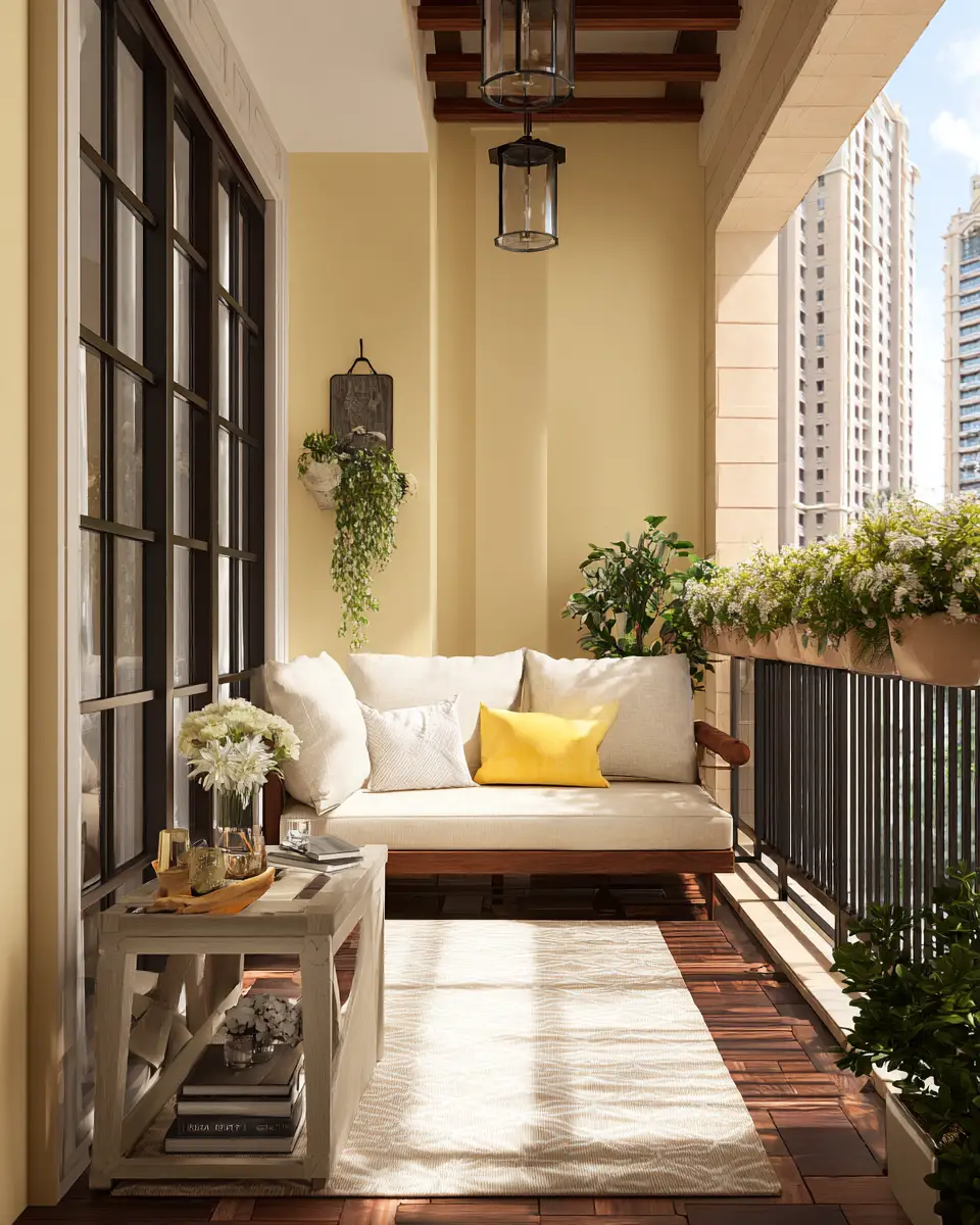 Ivory Balcony Decor Ideas
