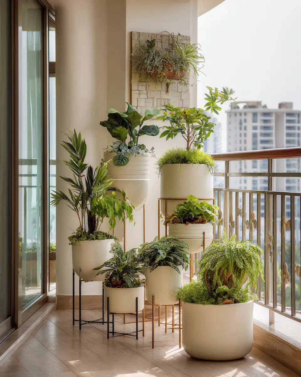 Ivory Balcony Decor Ideas