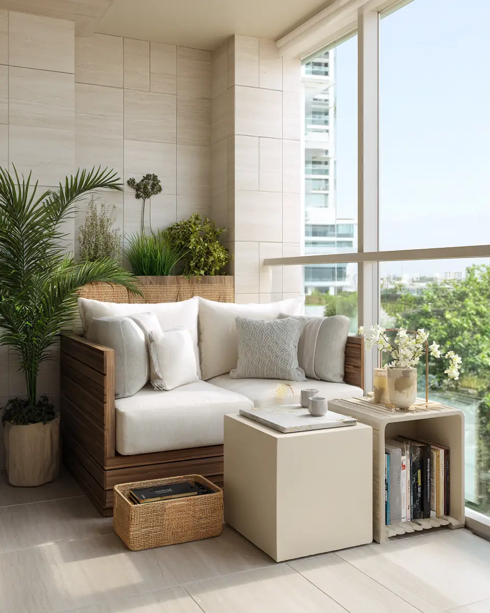 Ivory Balcony Decor Ideas