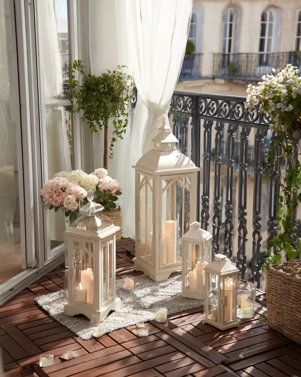 Ivory Balcony Decor Ideas