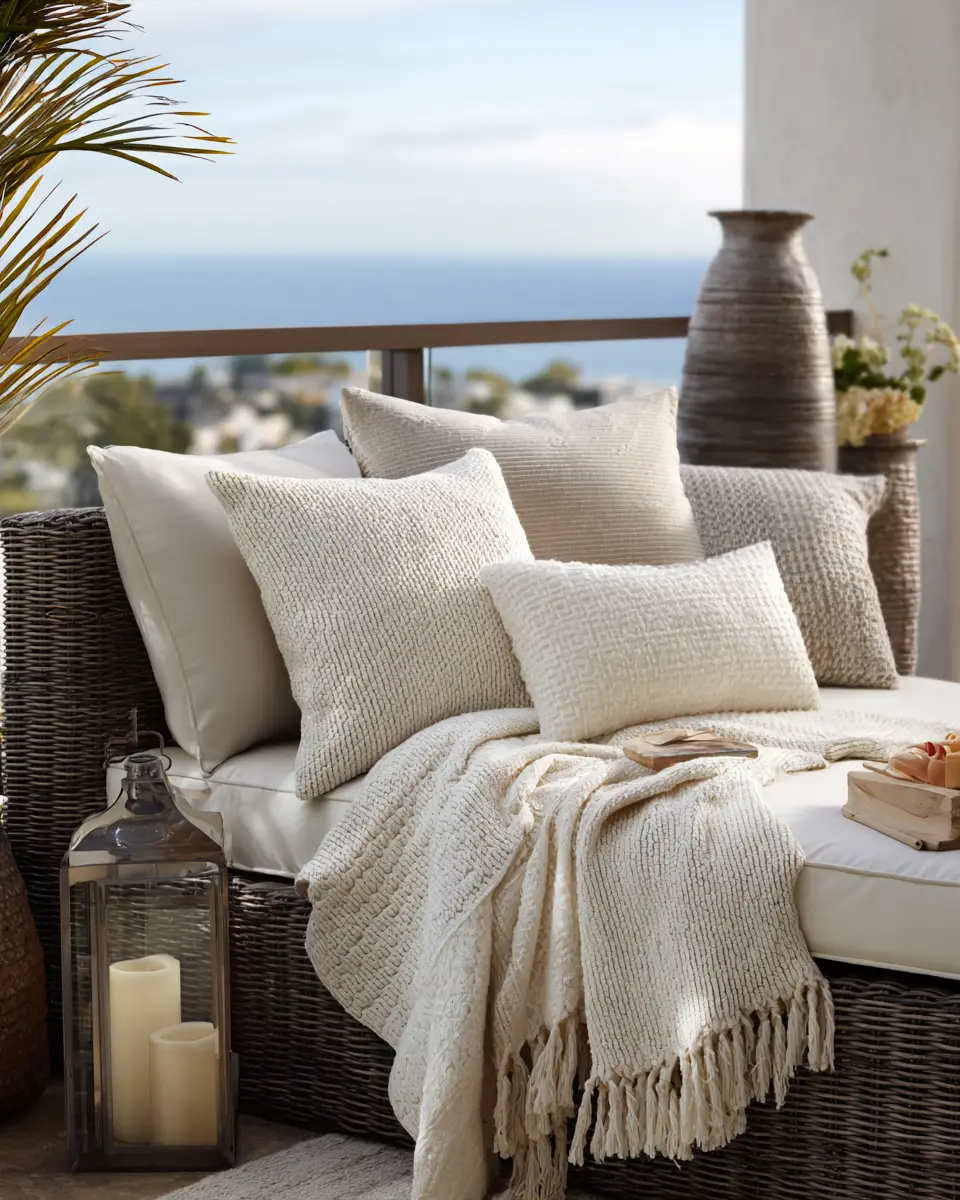 Ivory Balcony Decor Ideas