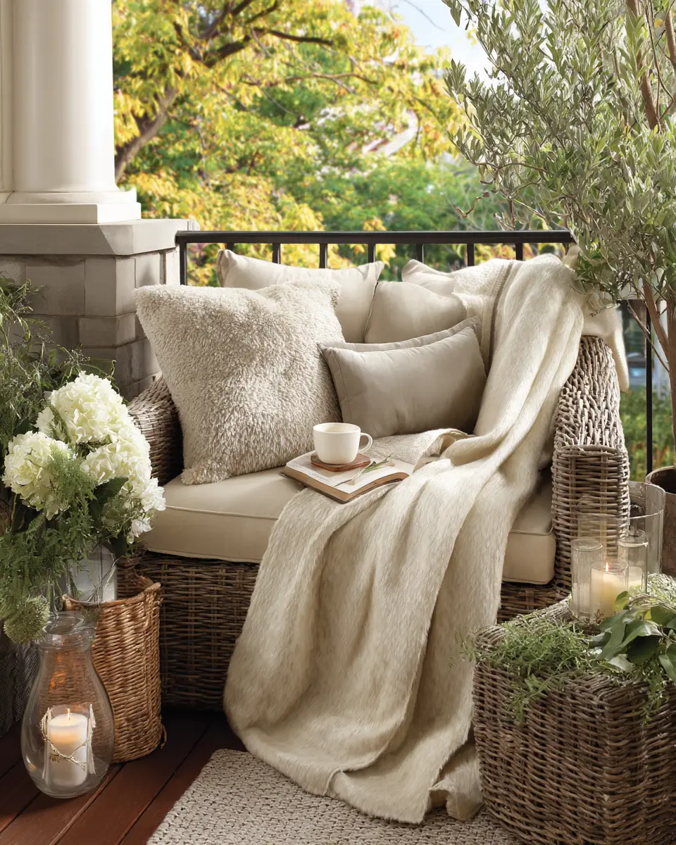 Ivory Balcony Decor Ideas