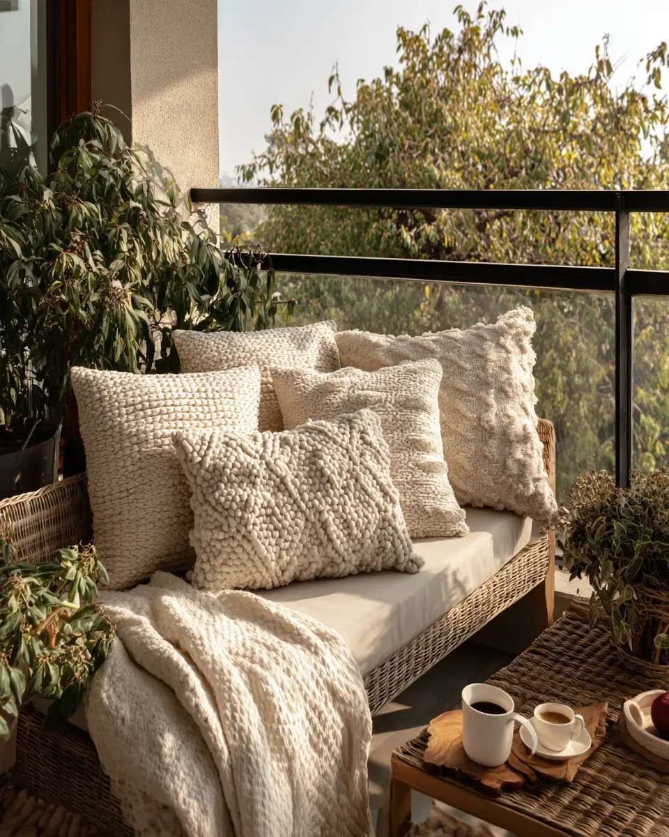 Ivory Balcony Decor Ideas
