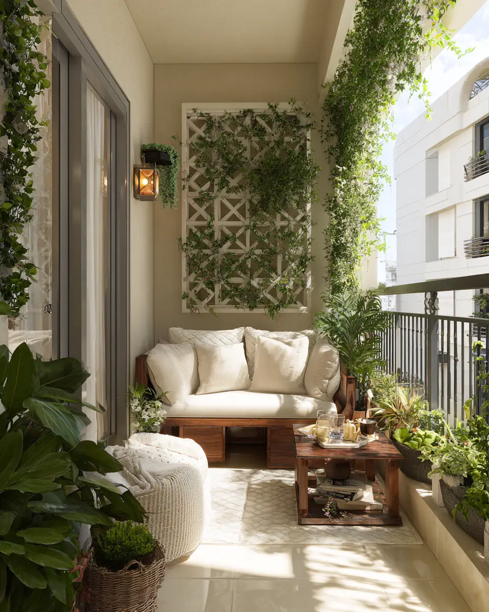 Ivory Balcony Decor Ideas