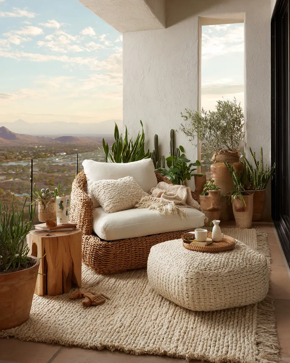 Ivory Balcony Decor Ideas