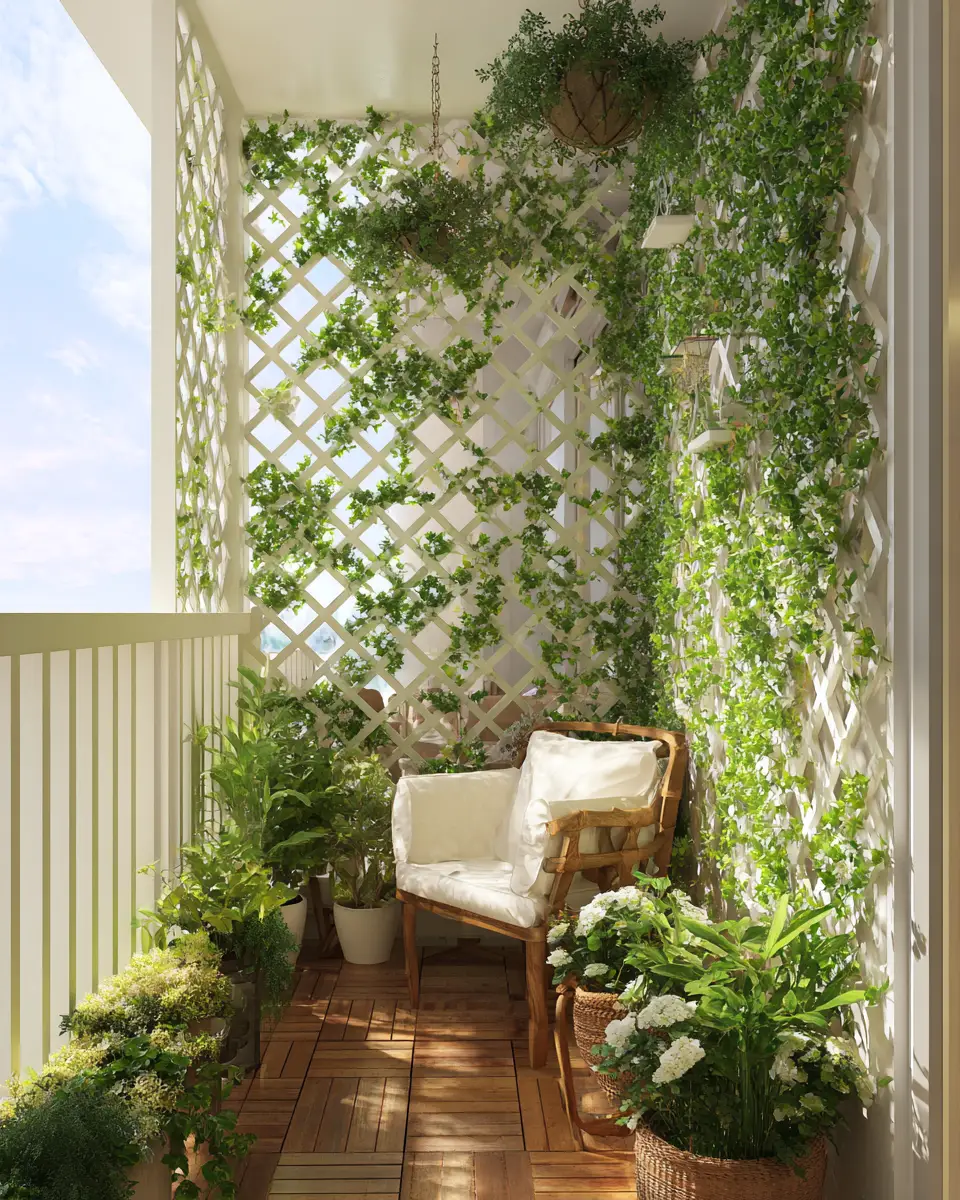 Ivory Balcony Decor Ideas