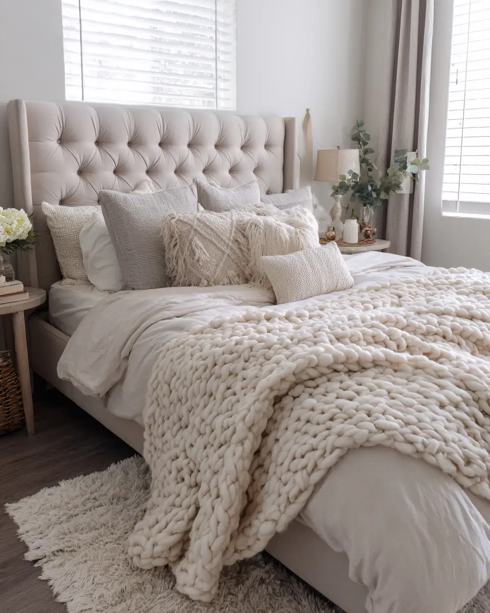 Ivory Bedroom Decor Ideas