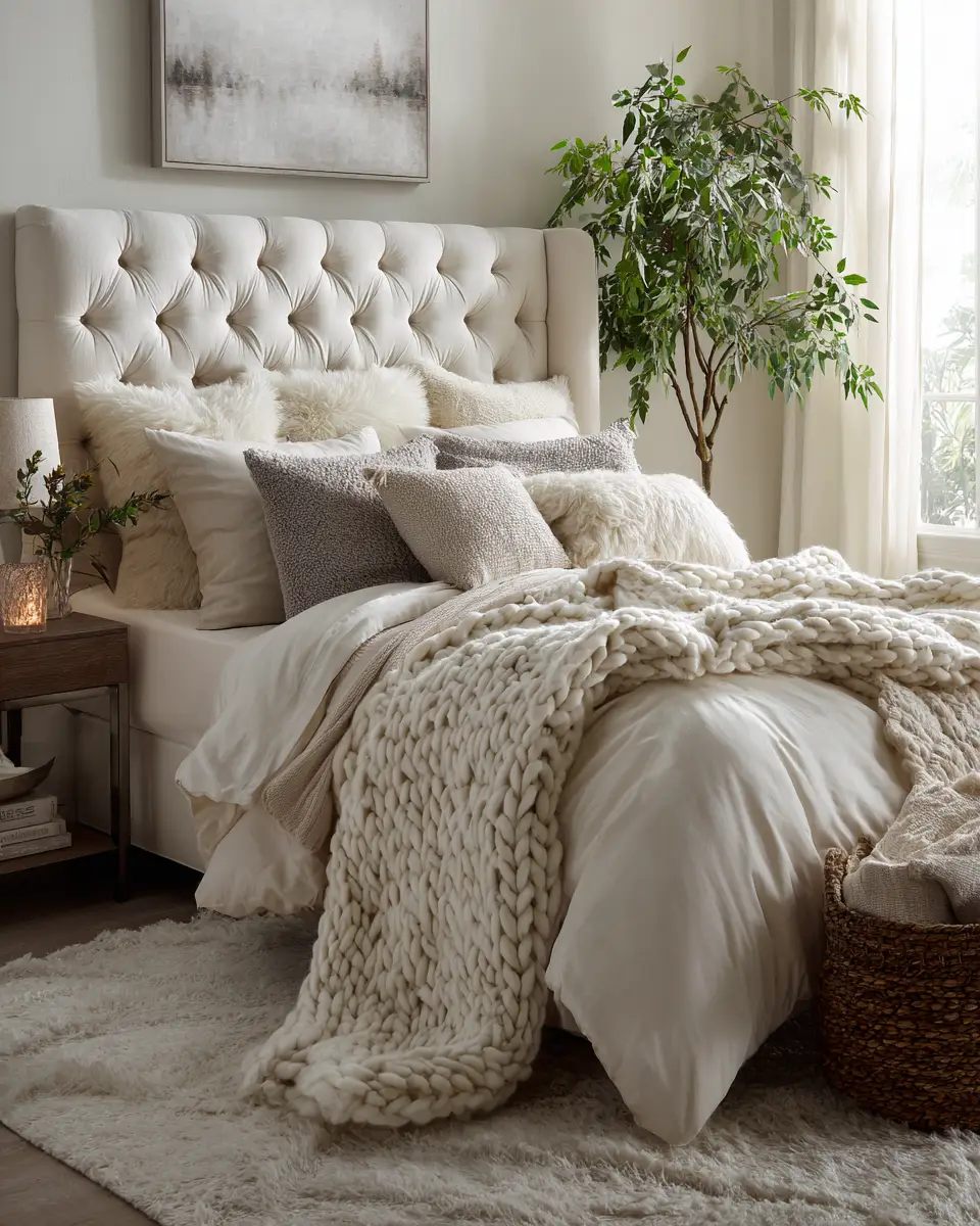 Ivory Bedroom Decor Ideas