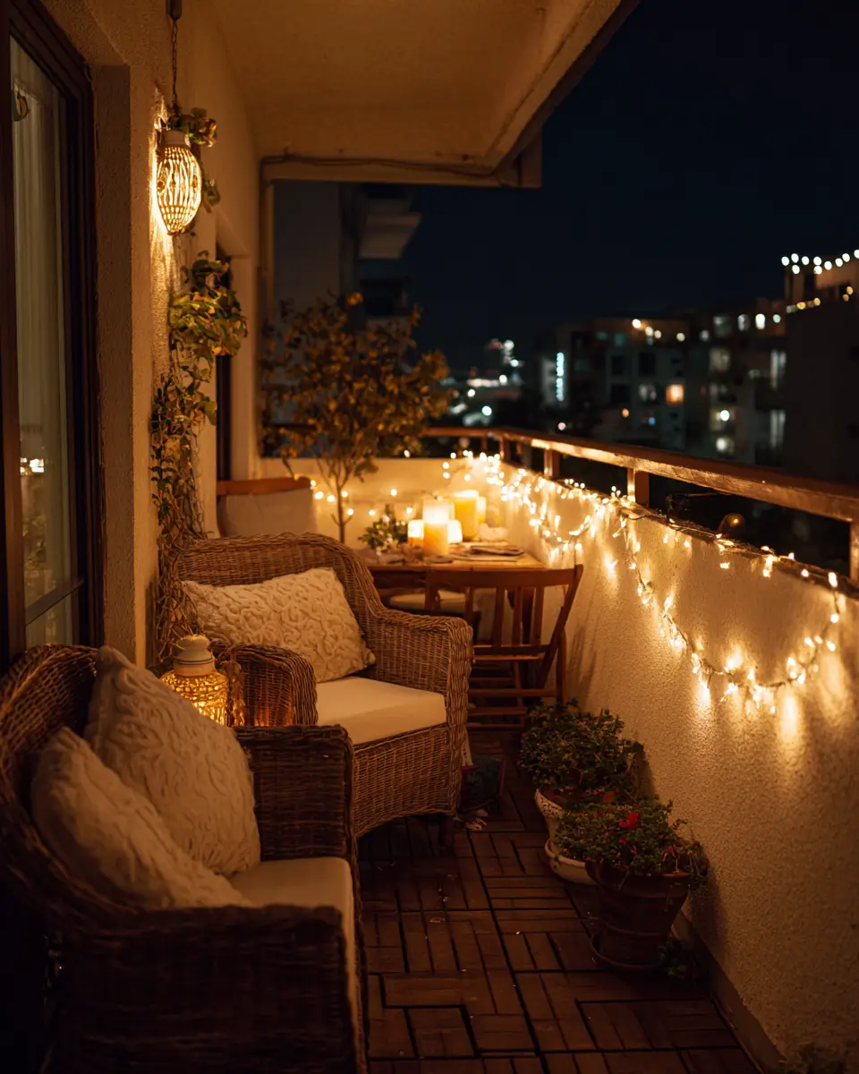 Ivory Classic Balcony Decor Ideas