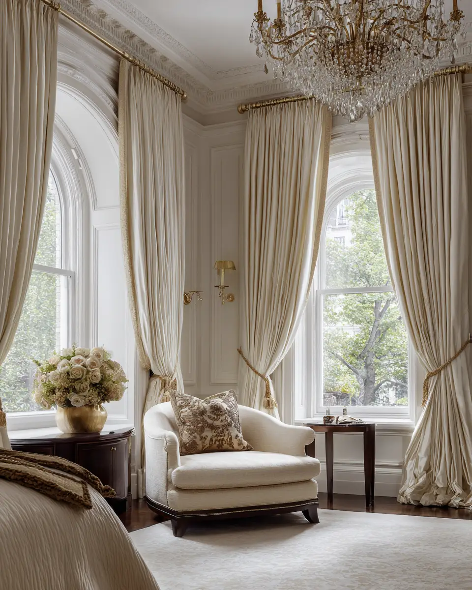 Ivory Classic Bedroom Decor Ideas