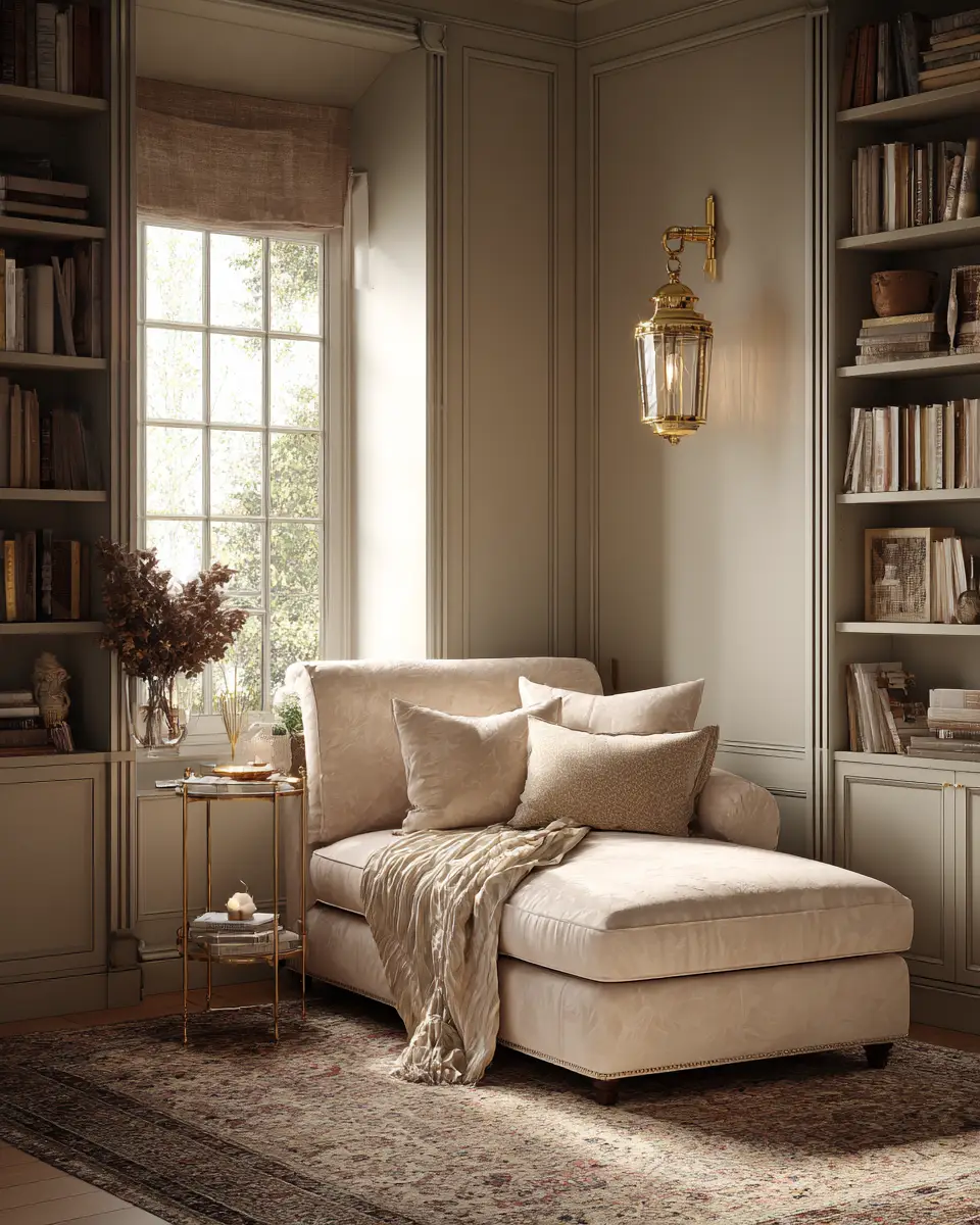 Ivory Classic Home Office Decor Ideas