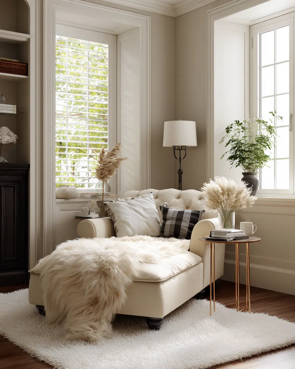 Ivory Classic Home Office Decor Ideas