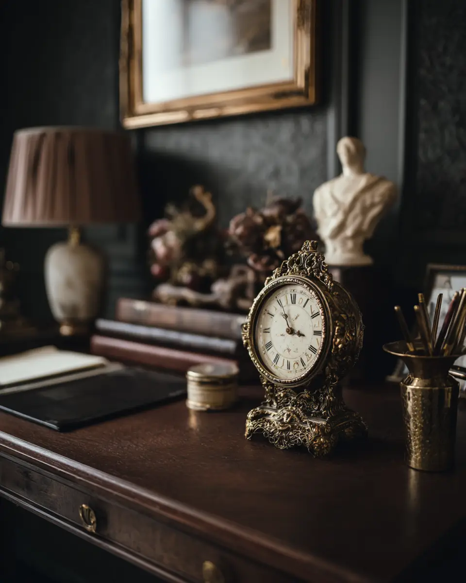 Ivory Classic Home Office Decor Ideas