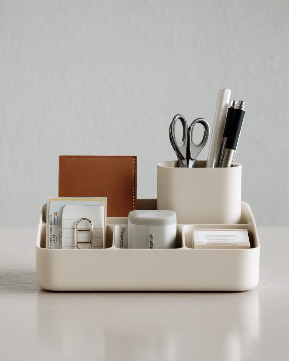 Ivory Classic Home Office Decor Ideas