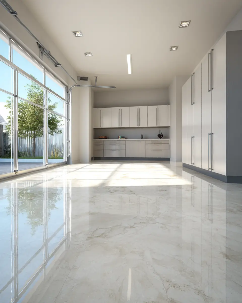 Ivory Contemporary Garage Decor Ideas