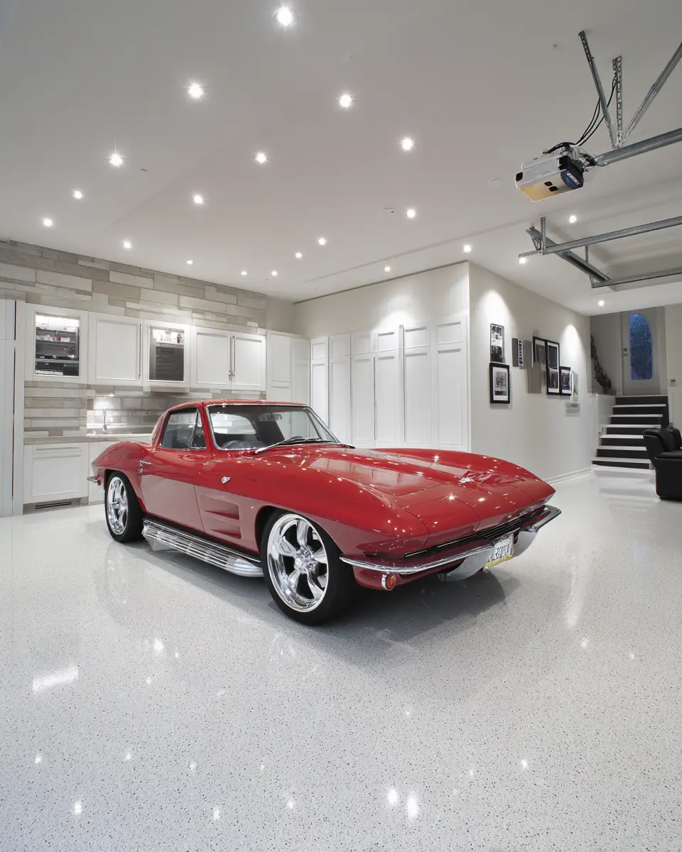 Ivory Contemporary Garage Decor Ideas