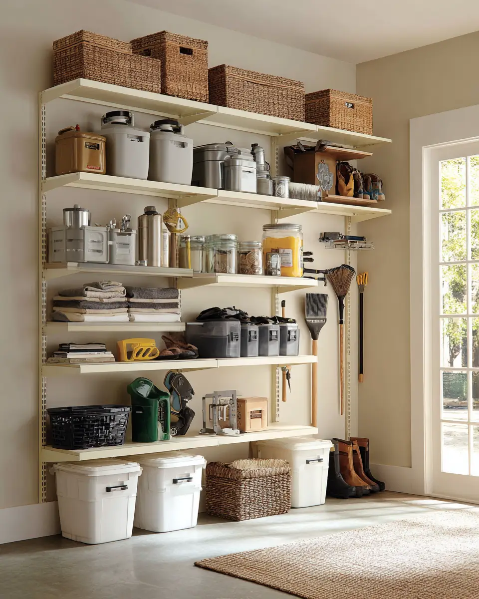 Ivory Contemporary Garage Decor Ideas