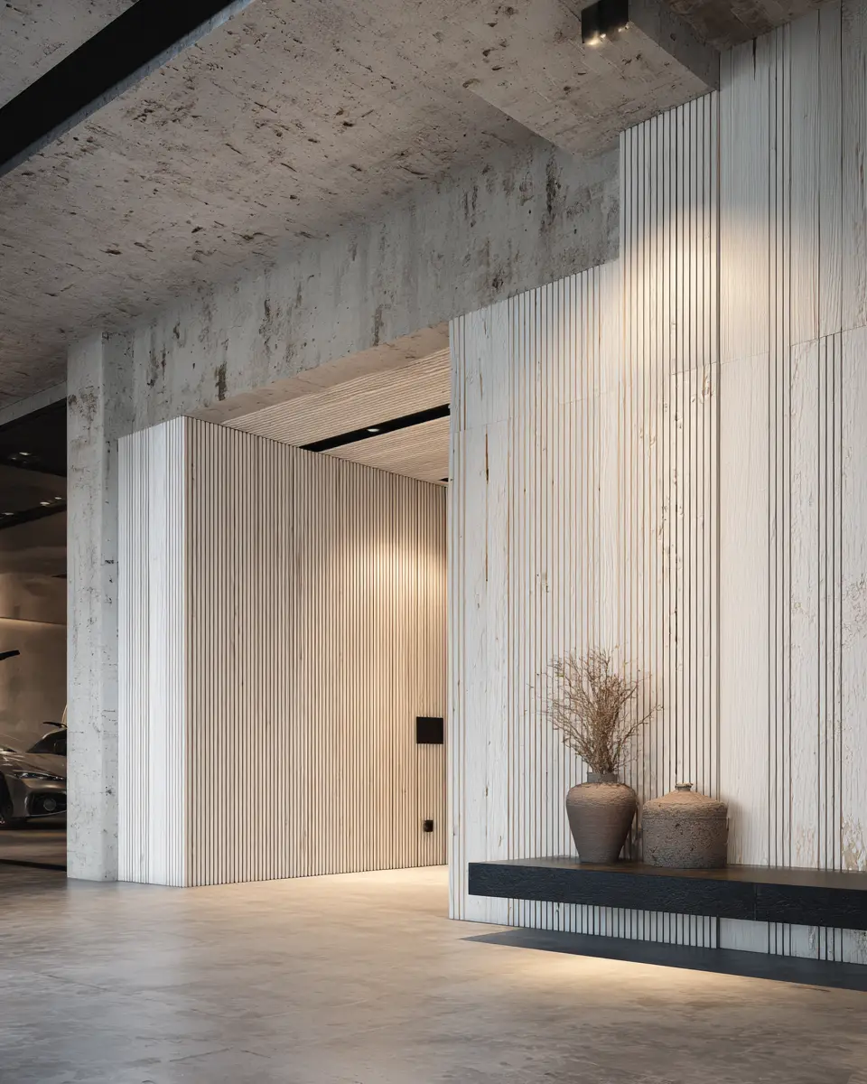 Ivory Contemporary Garage Decor Ideas