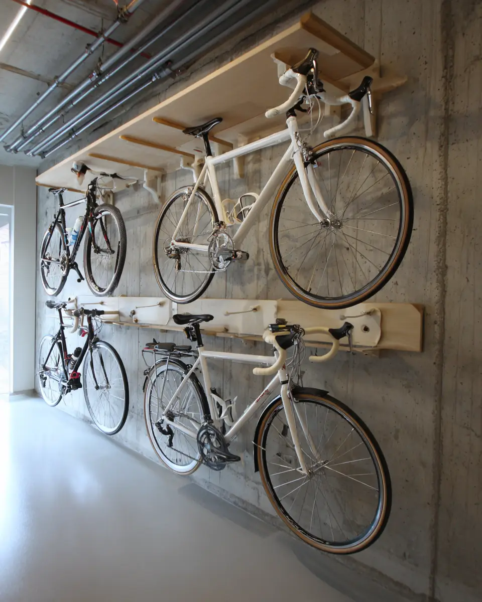 Ivory Contemporary Garage Decor Ideas