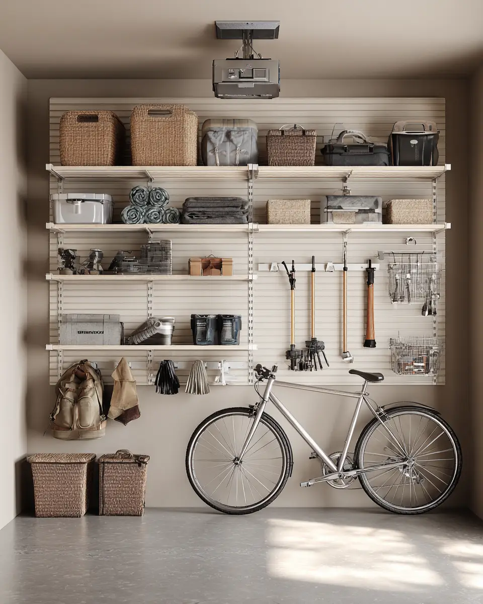 Ivory Contemporary Garage Decor Ideas