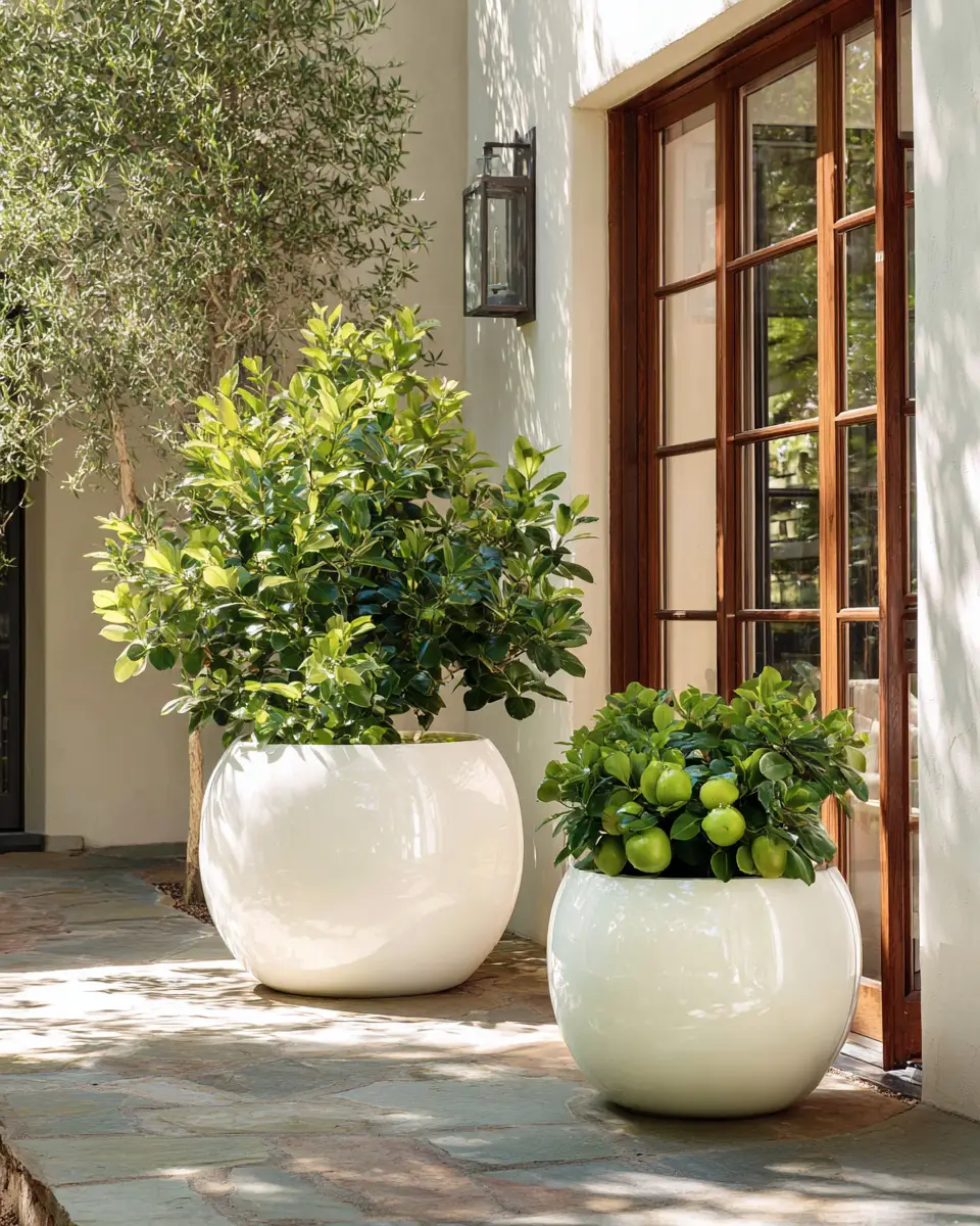 Ivory Eclectic Patio Decor Ideas
