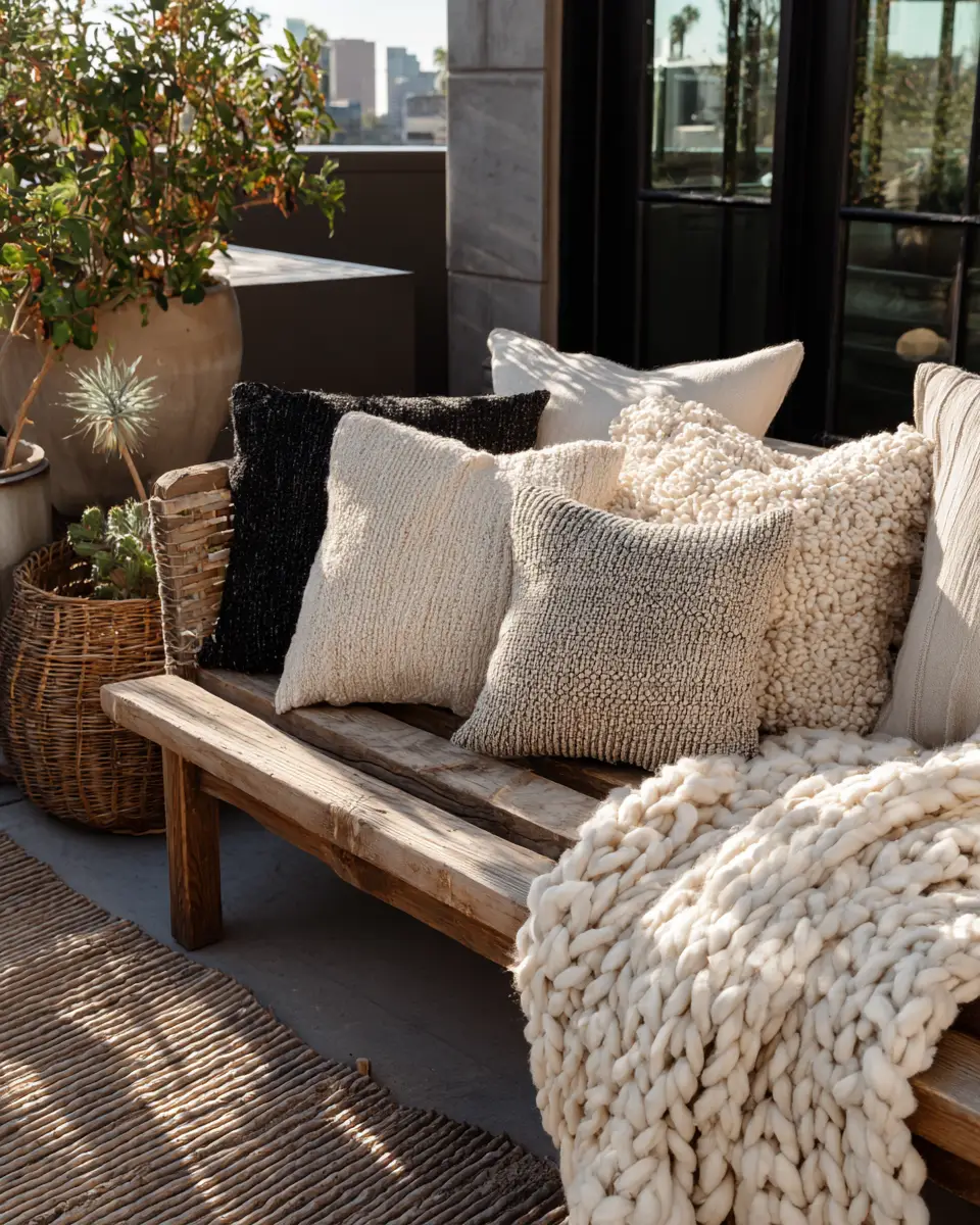 Ivory Eclectic Patio Decor Ideas