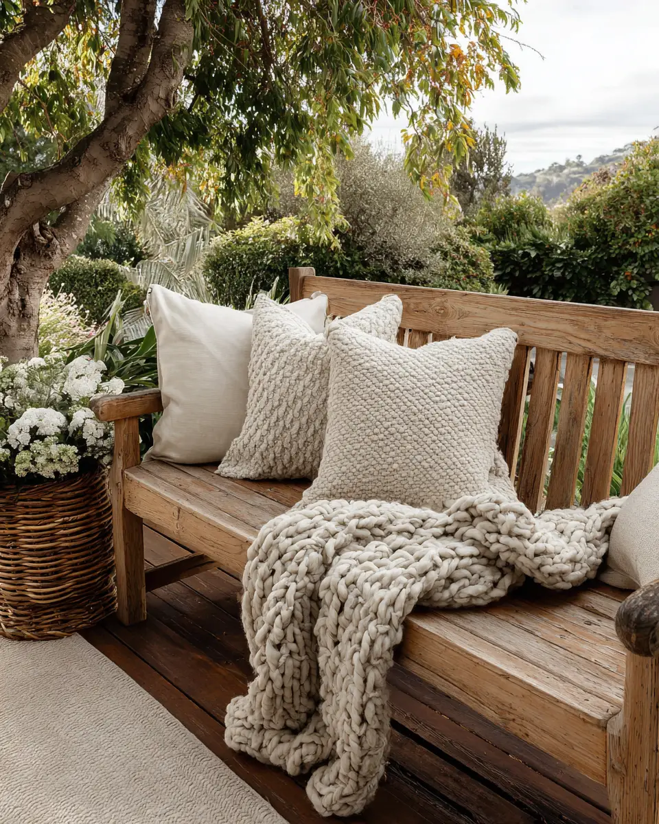 Ivory Eclectic Patio Decor Ideas