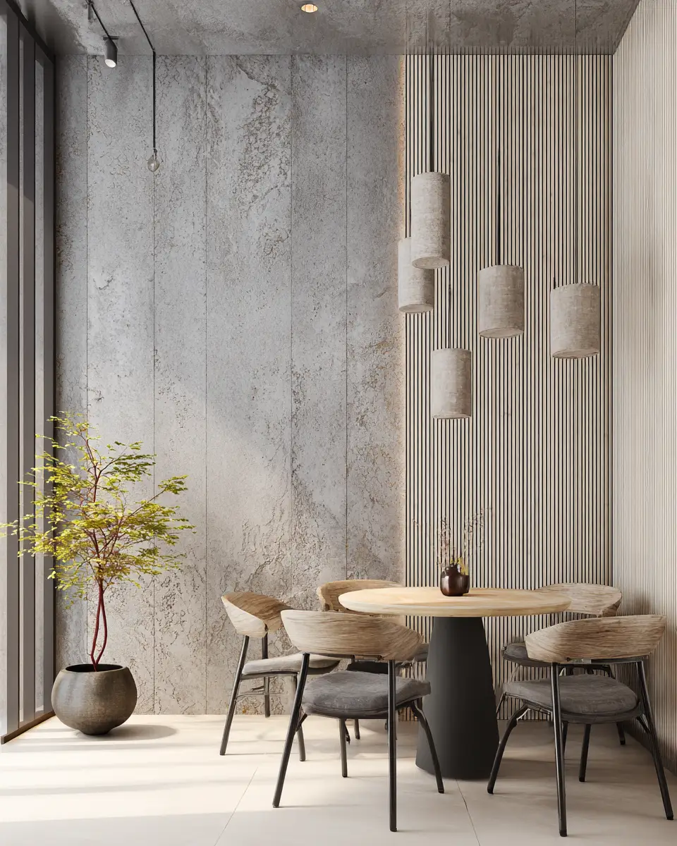 Ivory Industrial Dining Room Decor Ideas