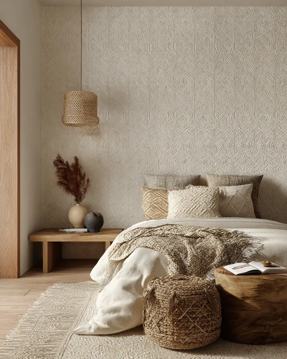 Ivory Japandi Bedroom Decor Ideas