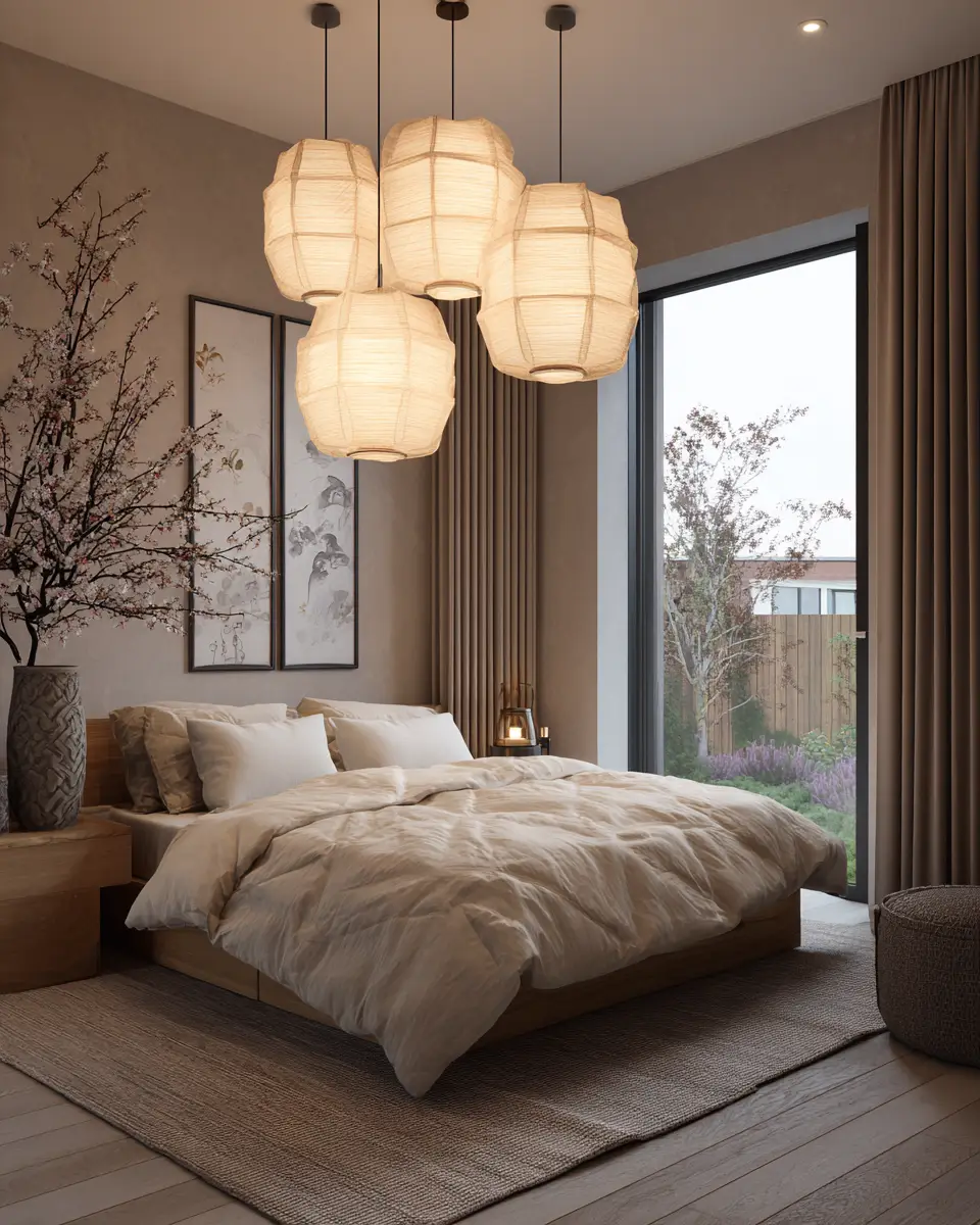 Ivory Japandi Bedroom Decor Ideas